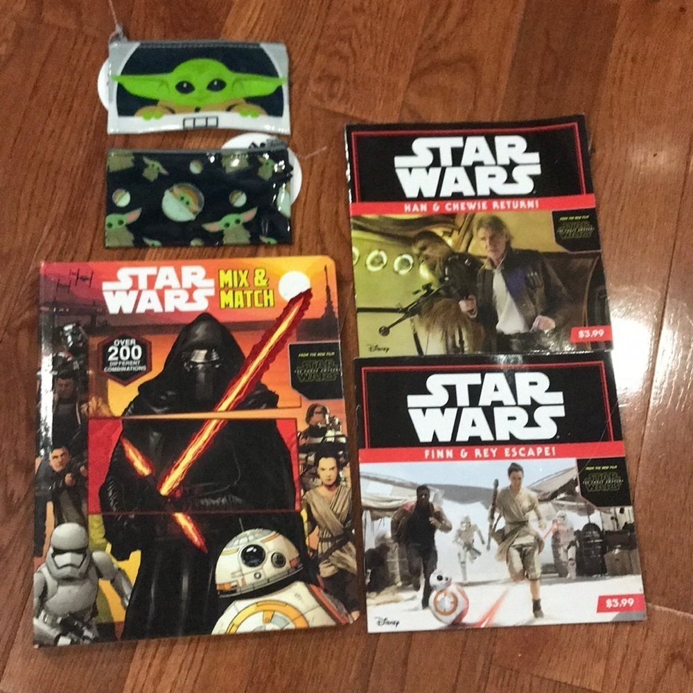 New Set of Star Wars books and small bags